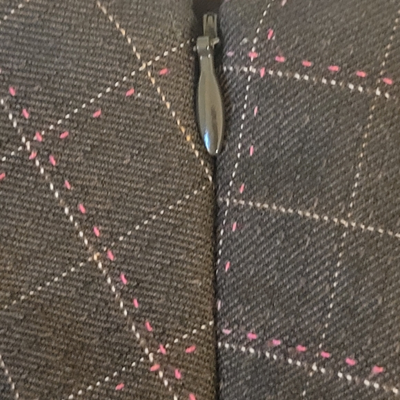 Nanette Lapore tailored wool  skirt brown and pink - Picture 7 of 16